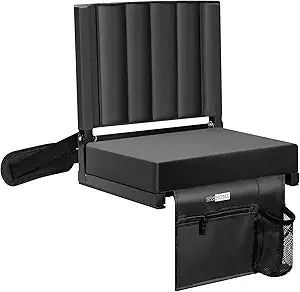 Portable Stadium Seat With Back Support And Cup Holder