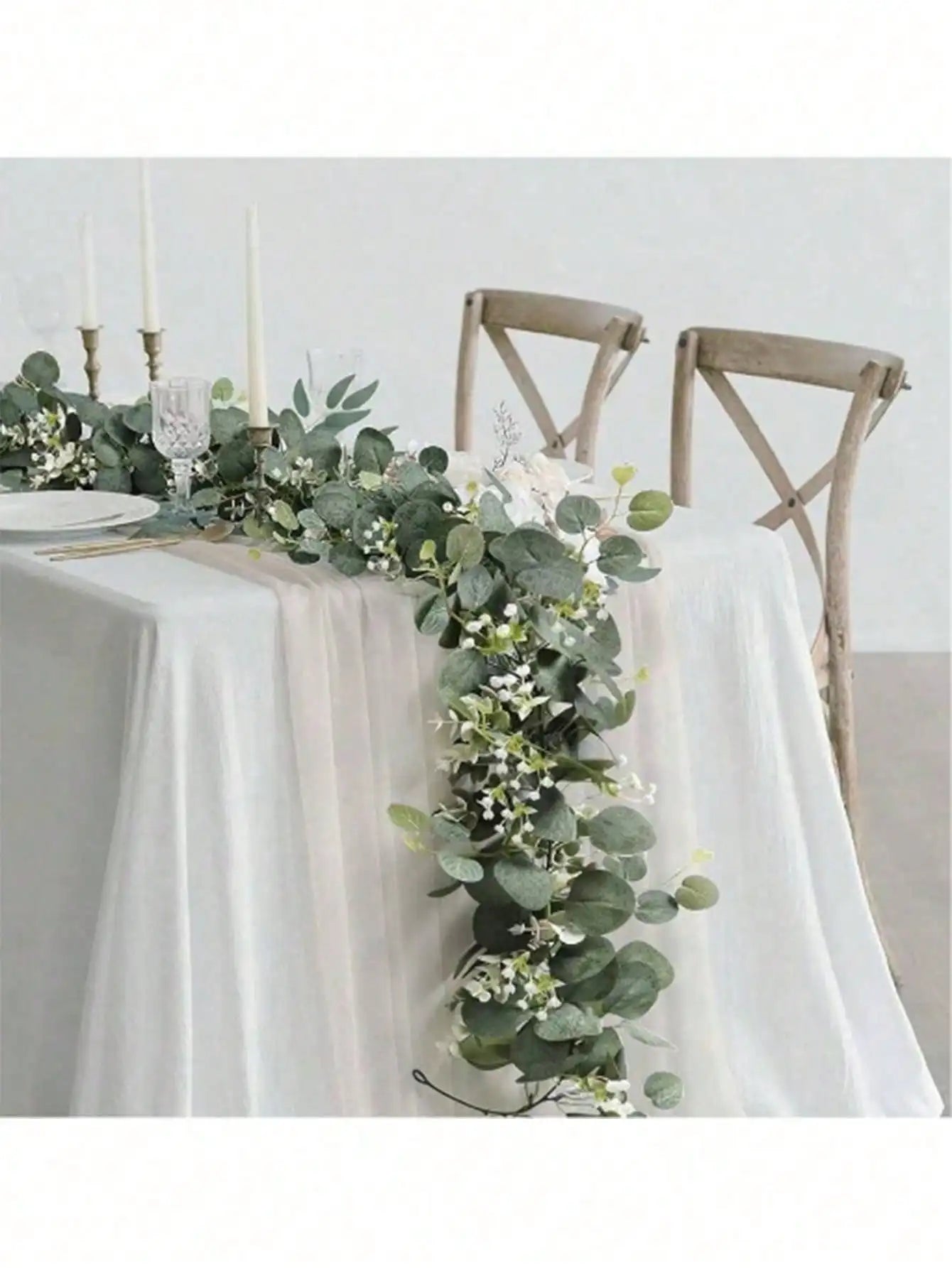 Artificial Eucalyptus Vine Garland For Home And Party Decoration
