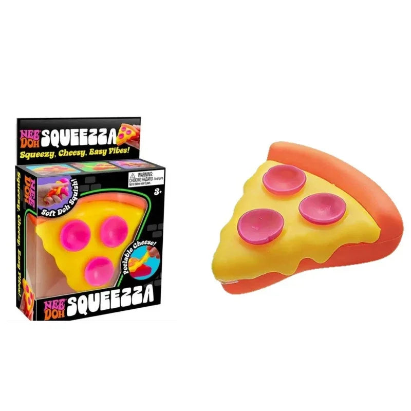 NeeDoh Peace O' Cake Rainbow Squishy Toy Stress Relief Fidget