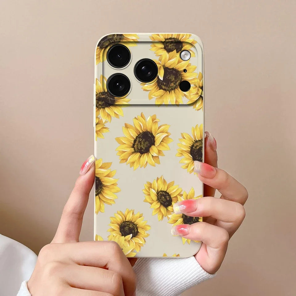 Lighthouse Daisy Sunflower Anti-Fingerprint Case For iPhone 17 Pro Max