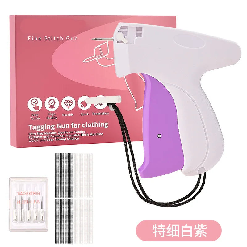Quick Clothing Fixer Sewing Gun Handheld Garment Stitch Tool Quilt Holder Fastener Tag Fixing Tool for Clothes