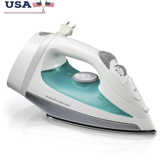 XMSJ Retractable Cord Steam Iron With Stainless Steel Soleplate