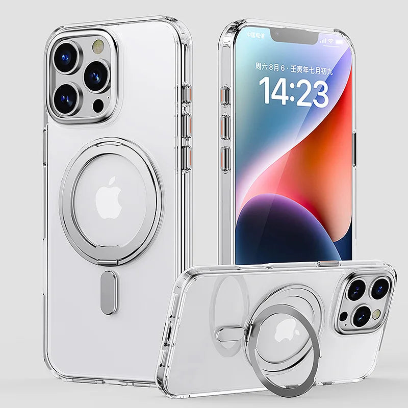 Fancan Ultra Magnetic iPhone 16 Case With Ring Stand