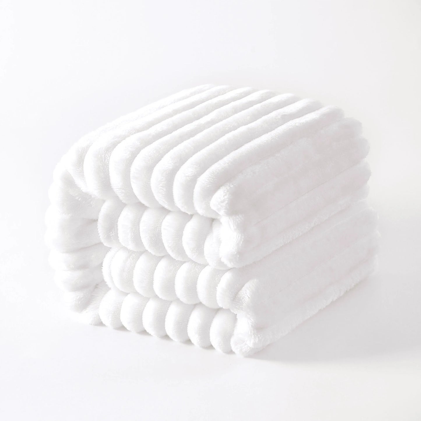 Ntbay Plush Flannel Fleece Blanket Soft Lightweight Bed