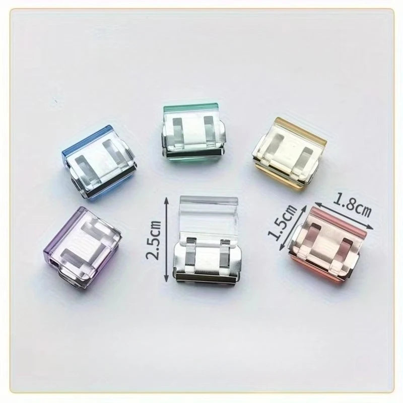 4/6/10PCS Detachable Anti Sliding Trouser Clip Invisible No Sew Concealment Buckle for DIY Sewing Craft Clothing clips