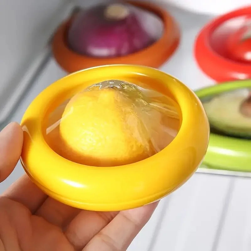 Avocado Saver And Onion Storage Silicone Fruit Box Set