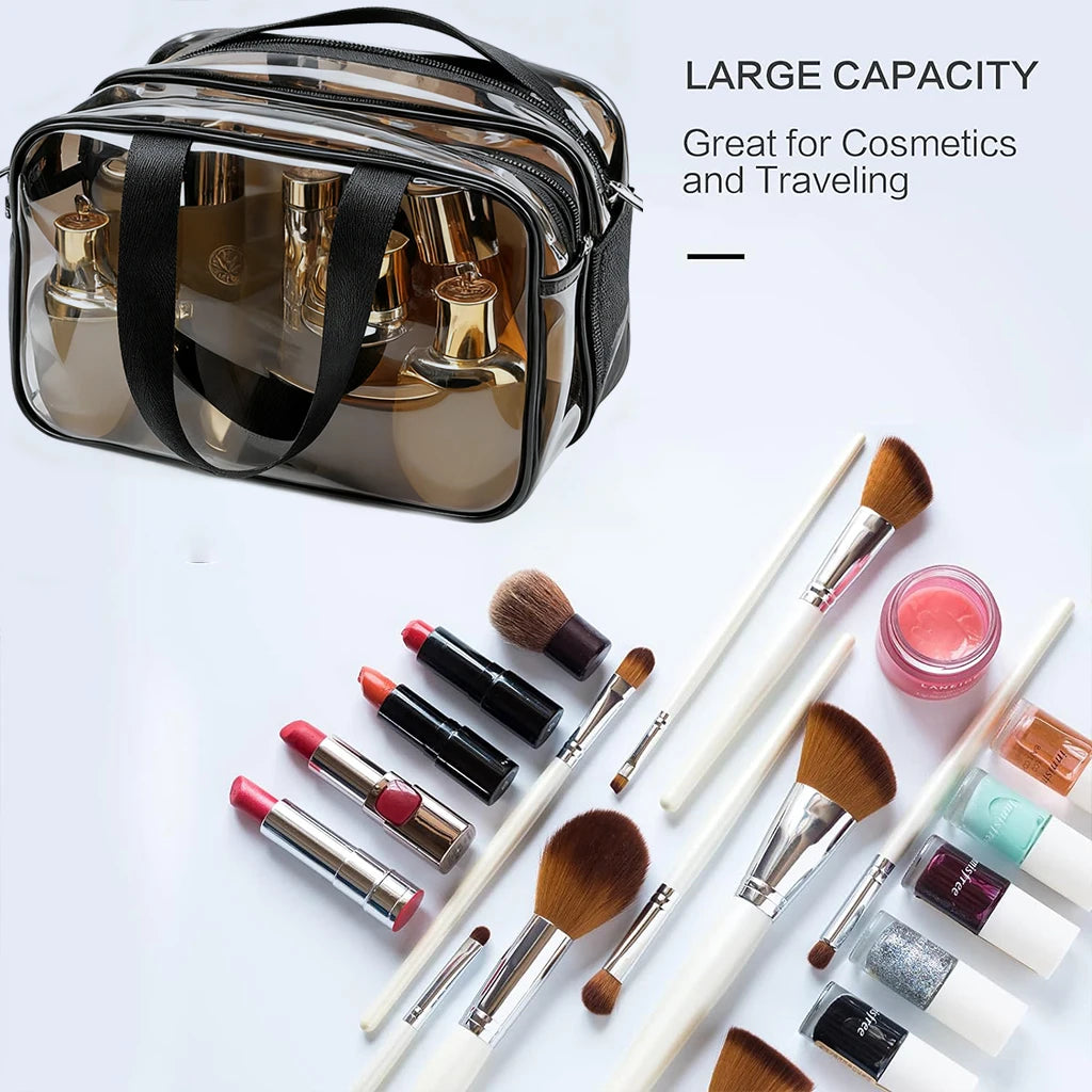 Travel Bag TSA Approved Waterproof Toiletry Cosmetic Organizer