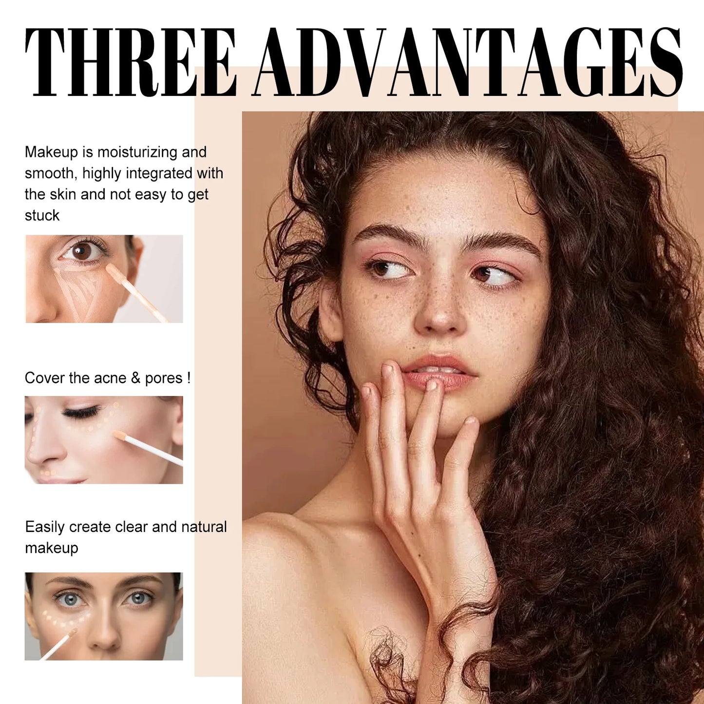 Eelhoe Double Head Concealer Highlighter Brightening Matte