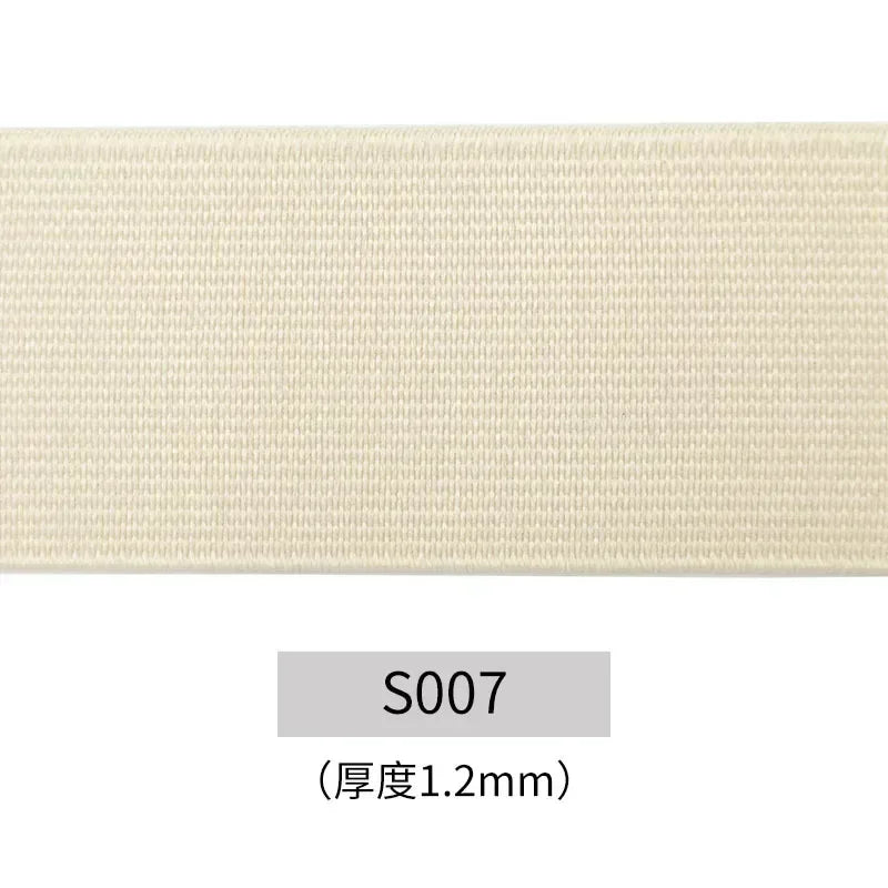 3/5M 25/30/40/50mm Flat Elastic Band for Sewing Pants Waistband Rubber Cord Tape Stretch Webbing Bands DIY Clothes Accessories