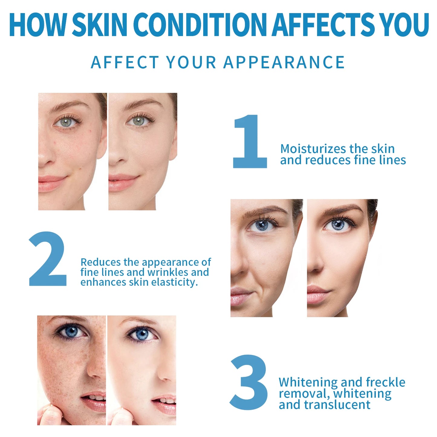 Hyaluronic acid Face Serum Remove Wrinkle Firming Lifting Anti-Aging Essence Fade Fine Lines Skin For Moisturizing Skin Care