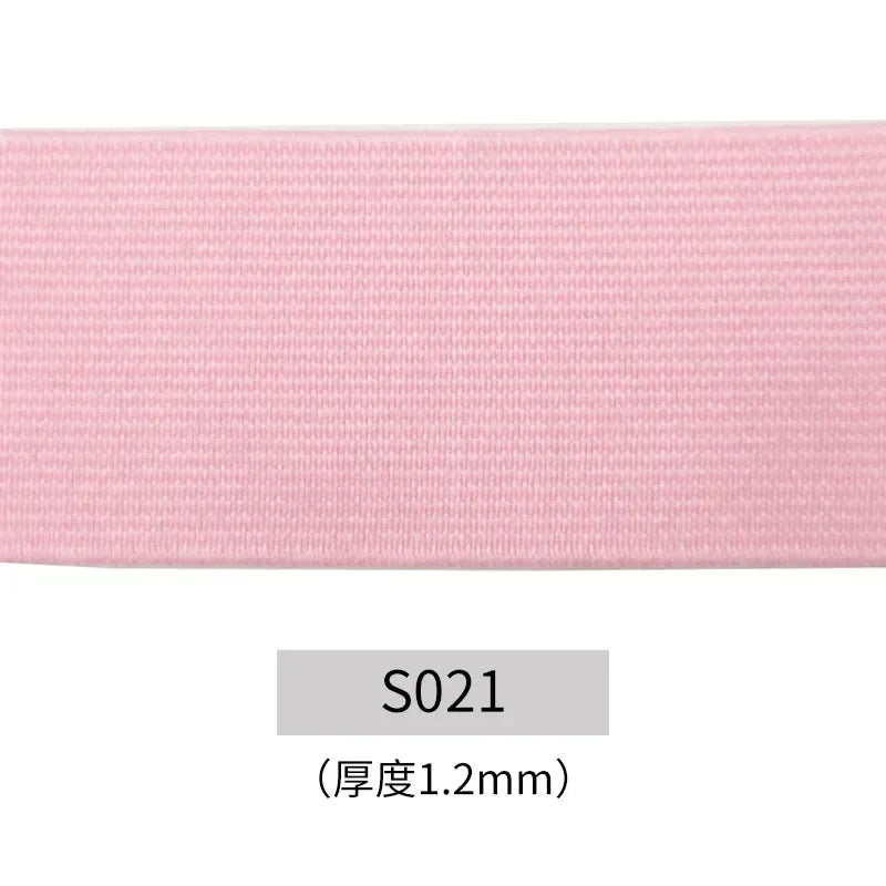 3/5M 25/30/40/50mm Flat Elastic Band for Sewing Pants Waistband Rubber Cord Tape Stretch Webbing Bands DIY Clothes Accessories