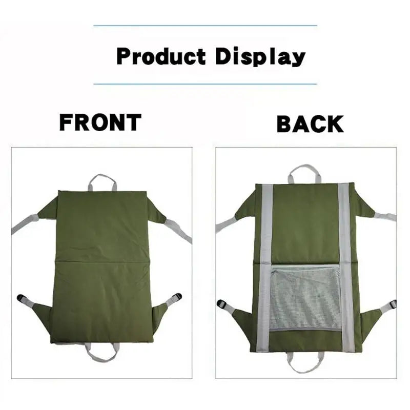 Foldable Stadium Bleacher Chair With Backrest Portable Outdoor Ground Seat