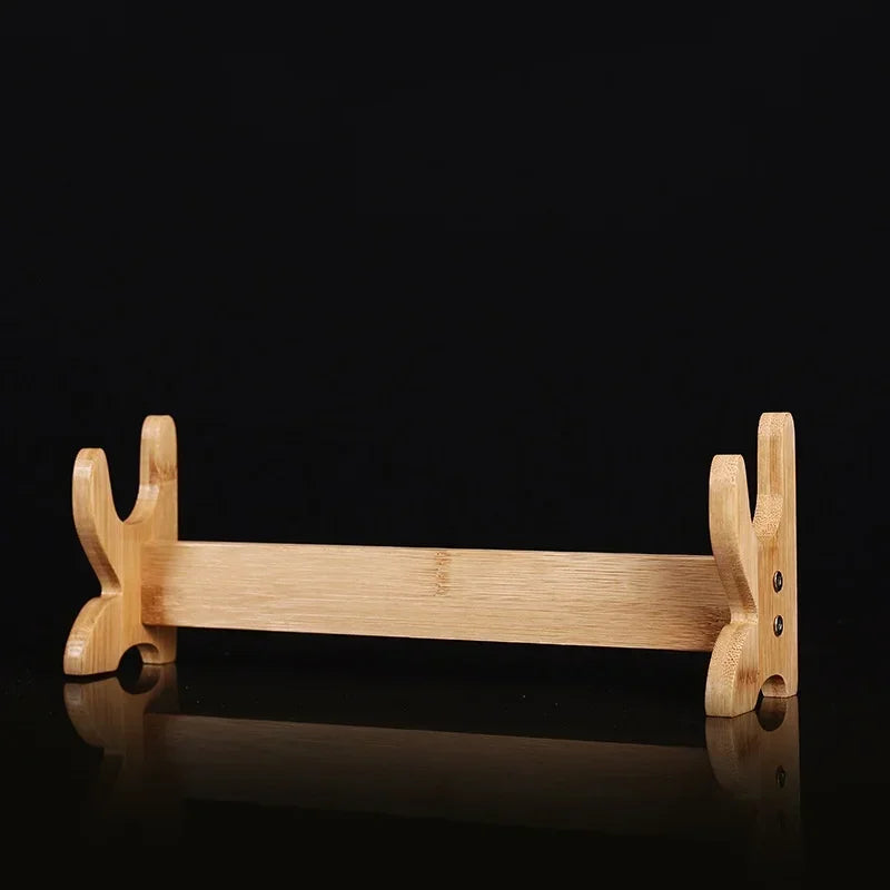 3-Layers Stand Katana Support Holder Storage Shelf Wooden Sword Rack Display Real Japanese Katana Samurai Sabre House Decoration
