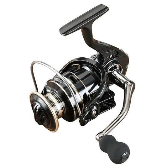 ALLOYSEED Spinning Reel Max Drag 8KG Metal Spool Carp Fishing