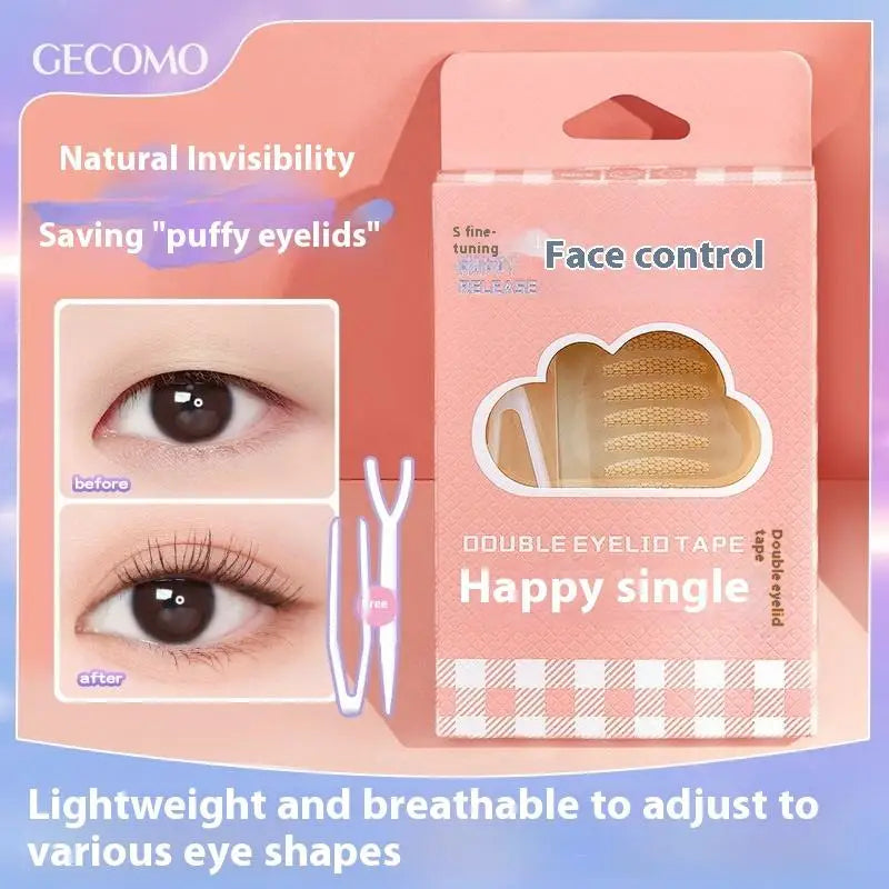 Natural Invisible Double Eyelid Stickers 90 or 240 Count Long Lasting Big Eye Beauty Tapes for Single Eyelids