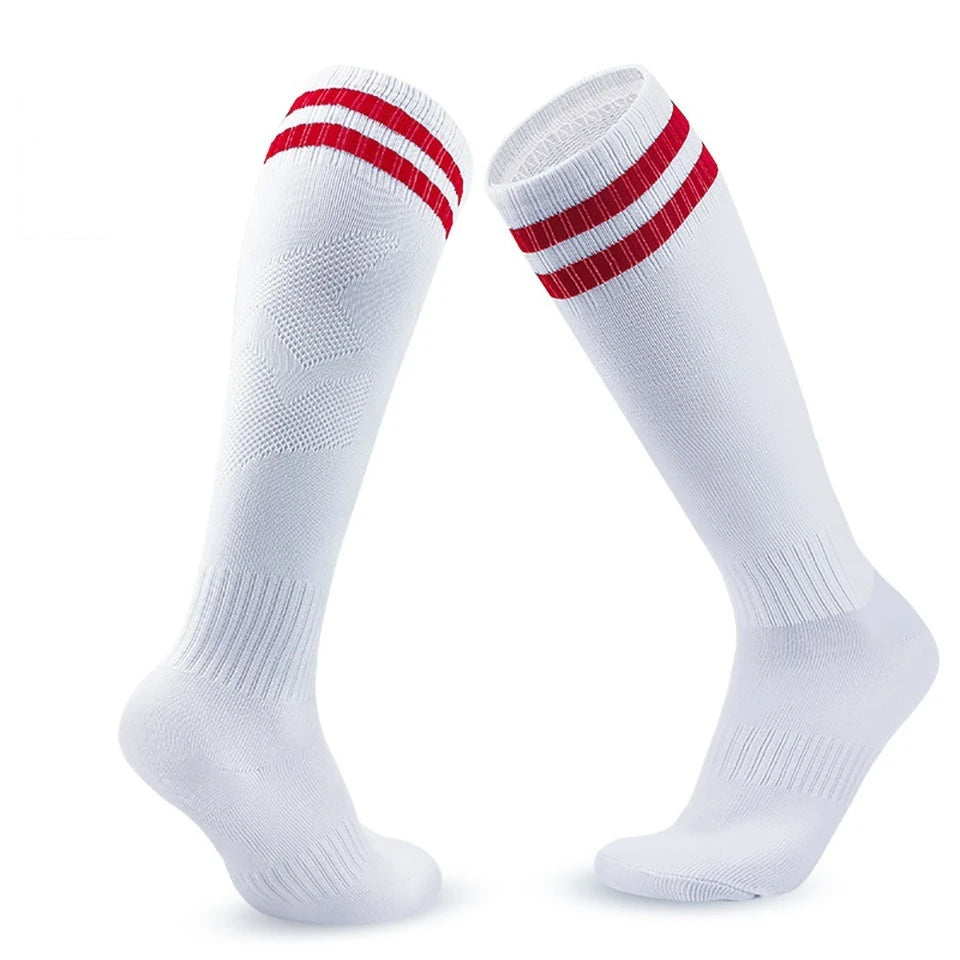 Loogdeel Knee High Soccer Socks Unisex Breathable Sports Socks