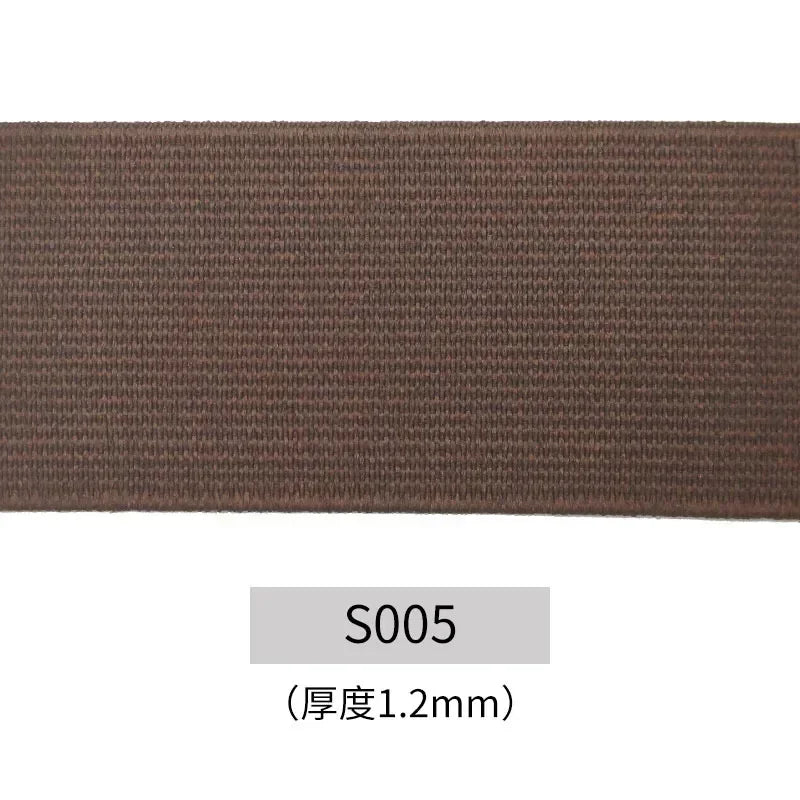 3/5M 25/30/40/50mm Flat Elastic Band for Sewing Pants Waistband Rubber Cord Tape Stretch Webbing Bands DIY Clothes Accessories