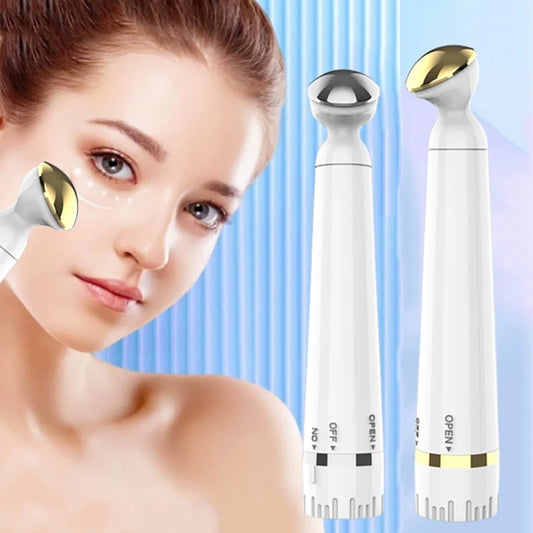Mini Portable Handheld Electric Vibration Eye Facial Massager Anti-Ageing Wrinkle Dark Circle Removal Pen Beauty Skin Care Tools