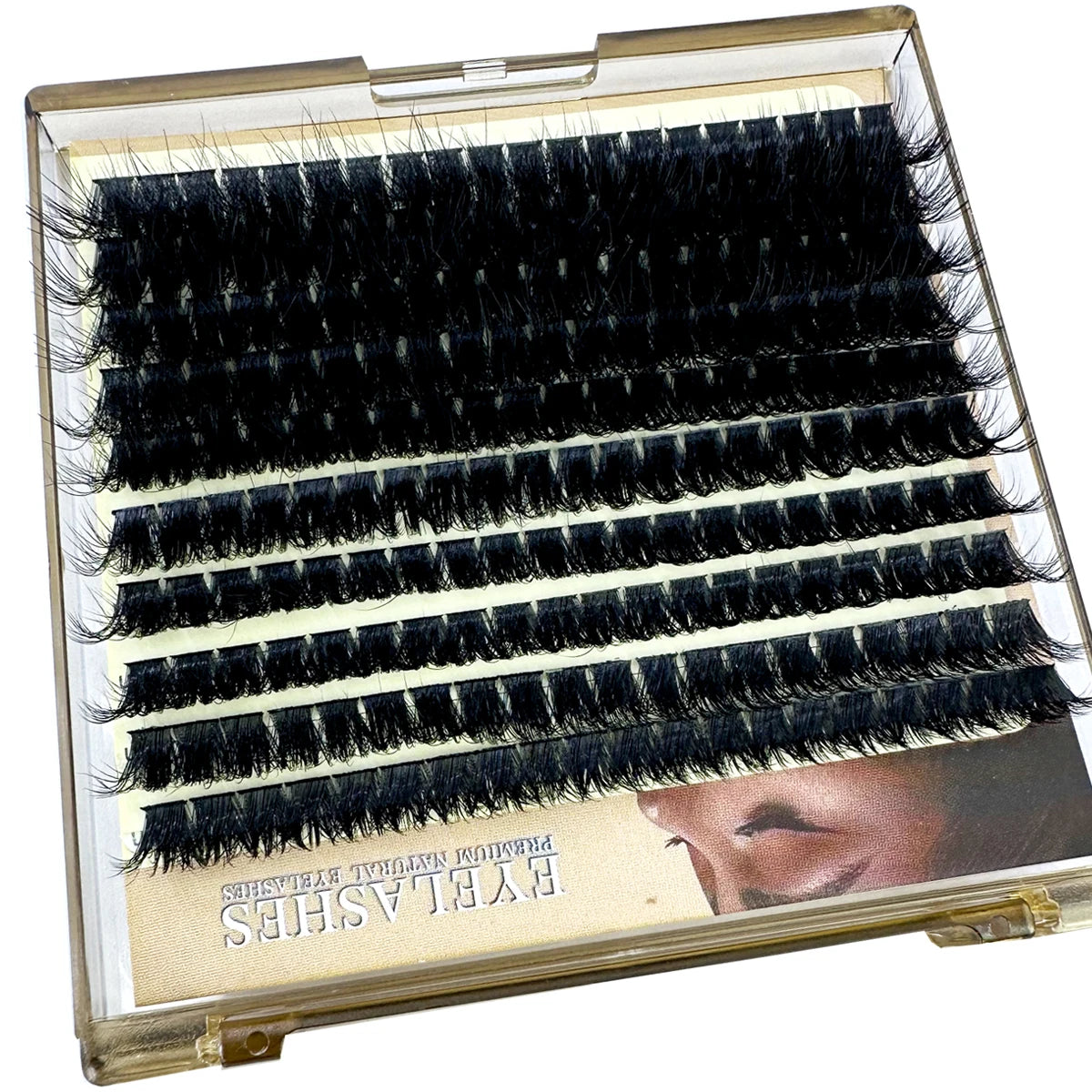 5D Fluffy Thick Lash Clusters DIY Eyelash Extension 10-18mmMIX D Curl Lash Clusters Wispy Individual Eyelash Extensions Clusters