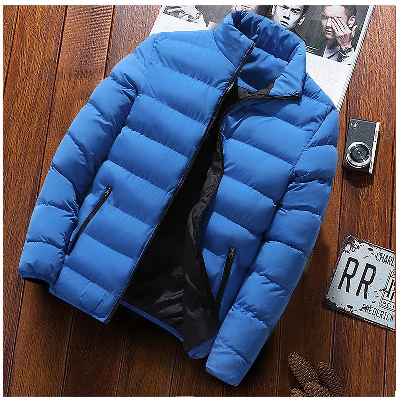 CN Winter Zip Jacket for Men and Women Cotton Outerwear
