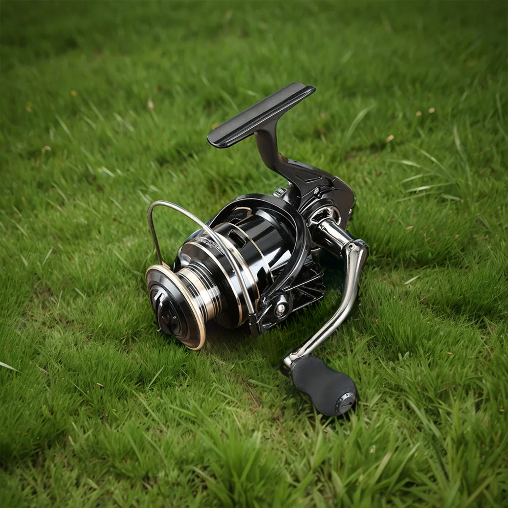 ALLOYSEED Spinning Reel Max Drag 8KG Metal Spool Carp Fishing