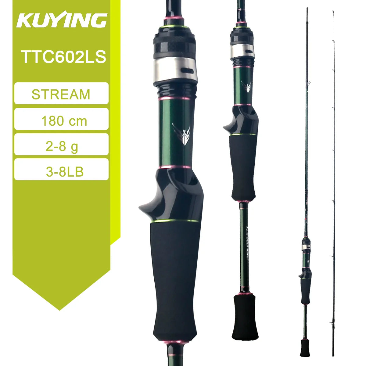 Kuying Stream Rod Fast Action Spinning Rod