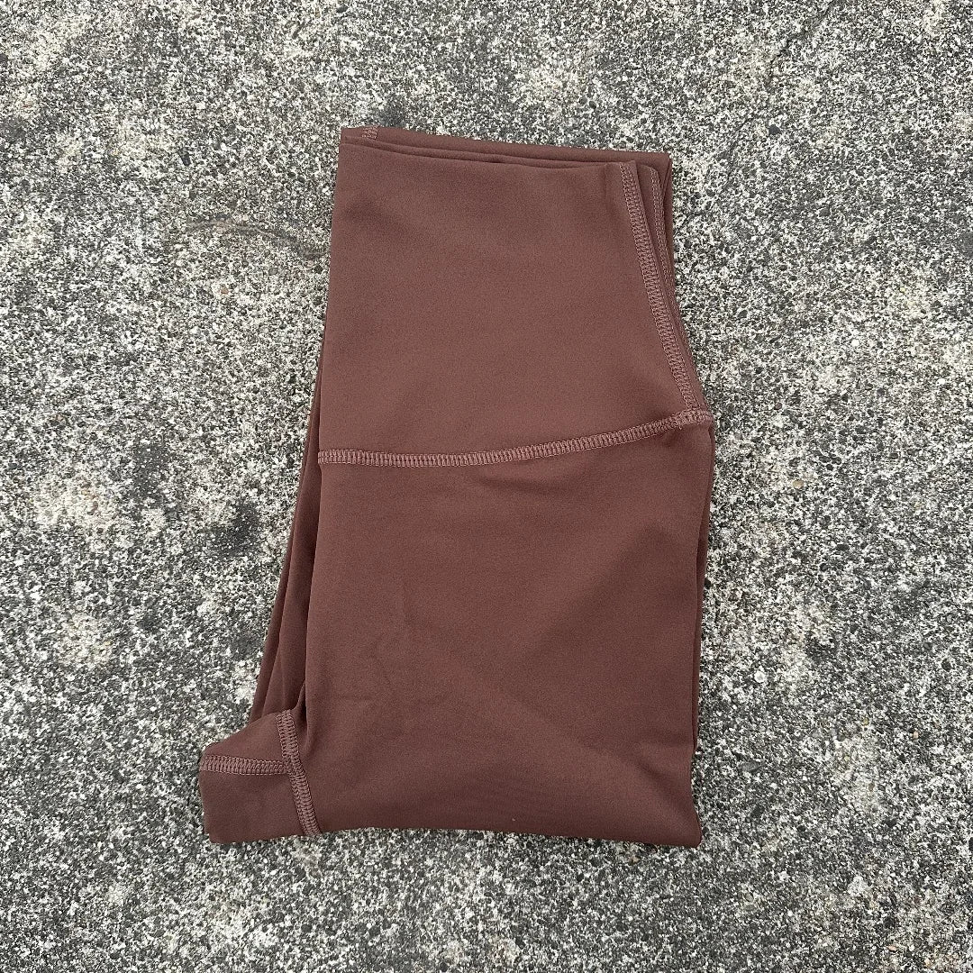 Women High Waist Yoga Leggings With Back Pocket For Gym