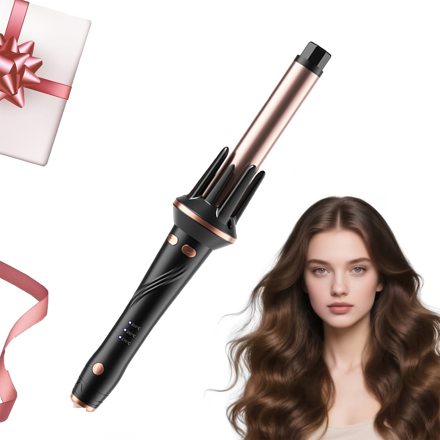 Salon Quality Automatic Curling Iron With Thermostatic Control