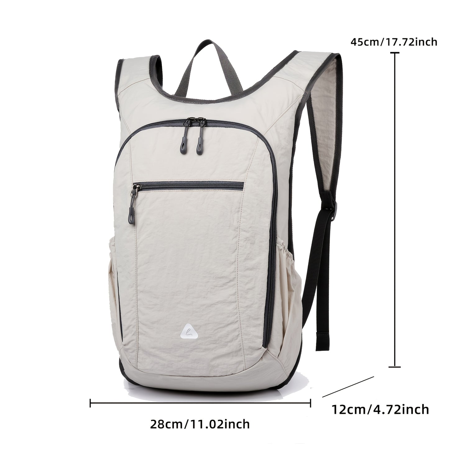 Unisex Anti-Theft Large Capacity Backpack Heavy Duty Travel Trekking Backpack with Laptop Compartment Foldable Design for Cycling Outdoor Activities, Cycling Gear, Heavyduty Material, Multipurpose Backpack, Travelers, Adventu
