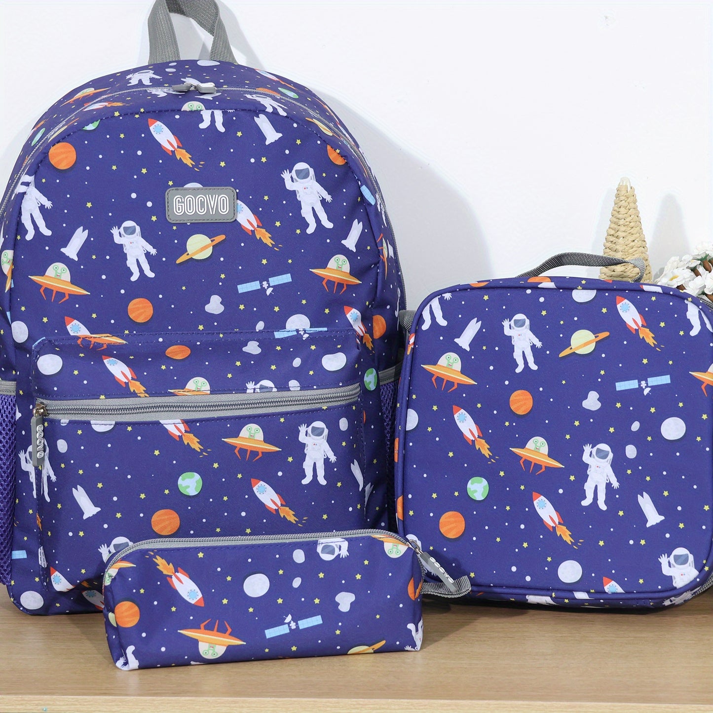 Kids School Backpack Set With Lunch Bag Pencil Case