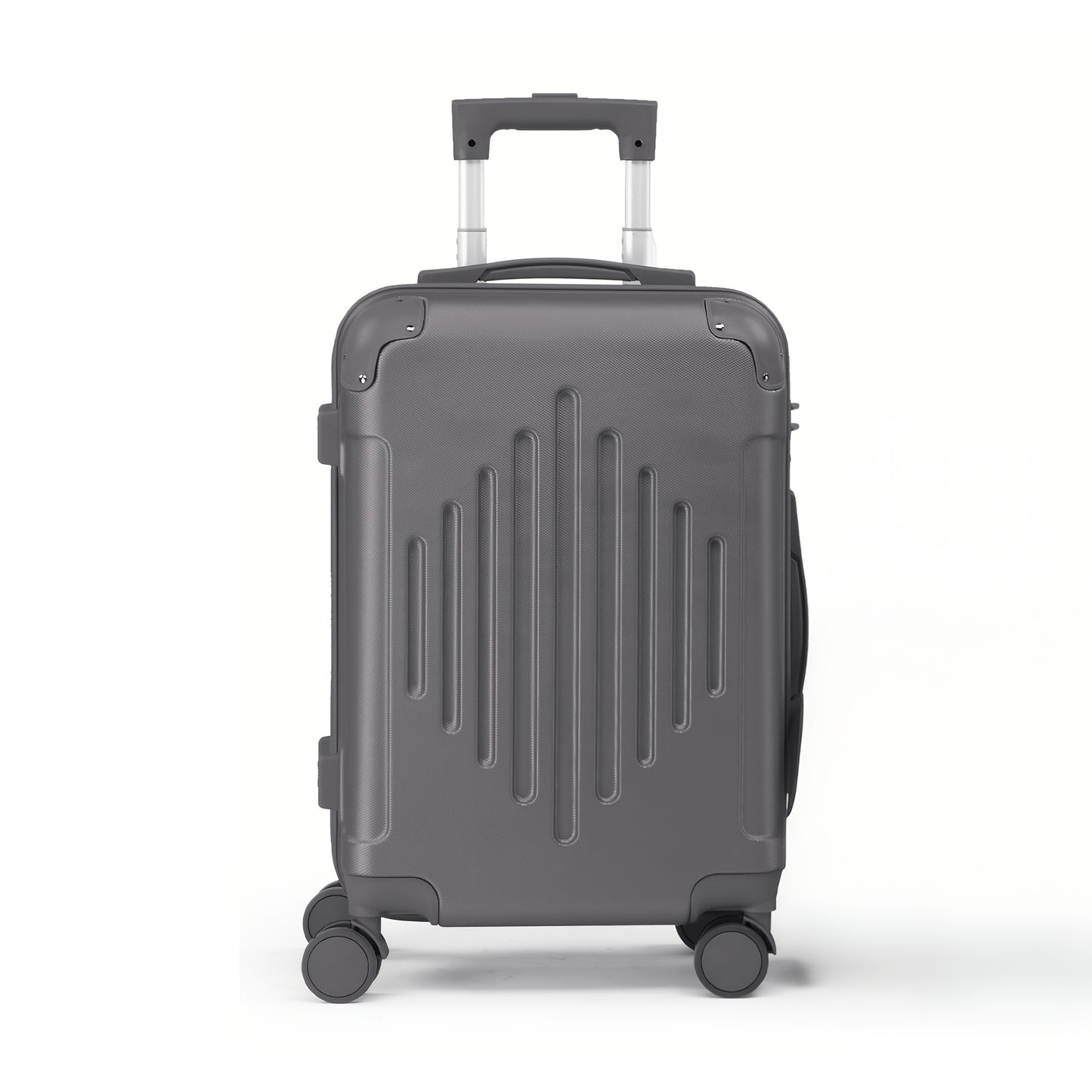 AUTOFOREVER Rose Golden ABS Trolley Case 12 16 20 24 28 Inch With Spinner Wheels And Combination Lock