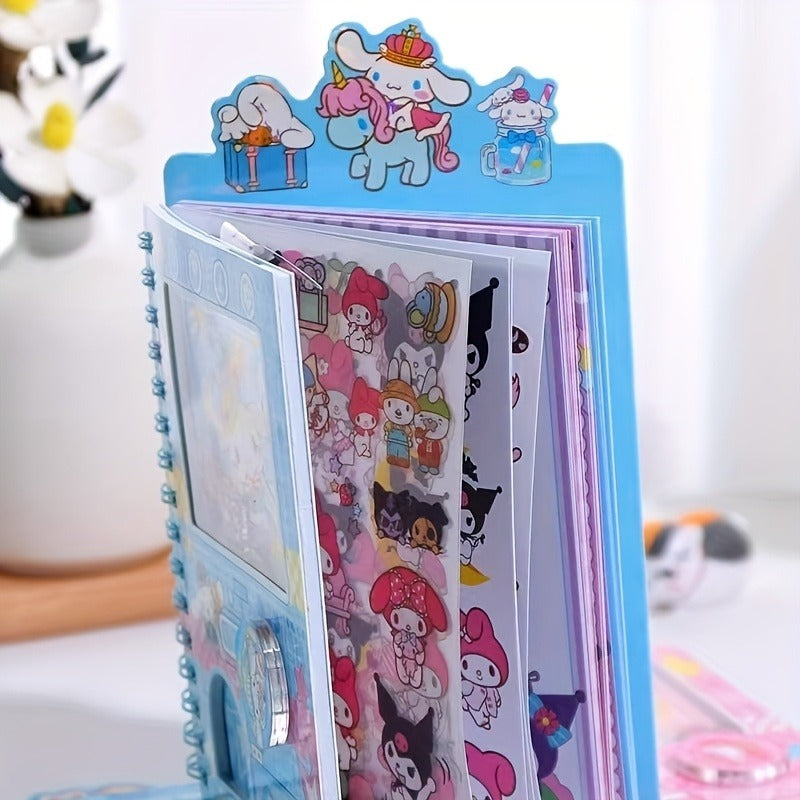 Sanrio Kuromi Coil Notebooks 4 Pack Gashapon Spiral Diaries