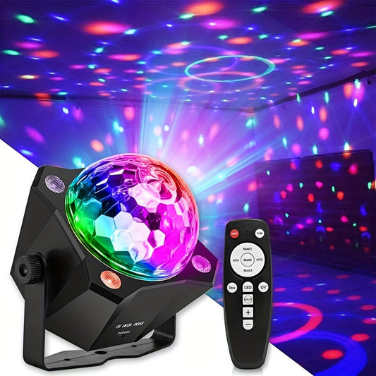 2/1pc Disco Party King Light, Lights For Party/lights That Sync With Music/lights For Decoration/lights With Remote/Party Lights/lights For Parties/lights DJ Suitable Birthdays, Celebrations, Family Karaoke, Wedding, 3-meter