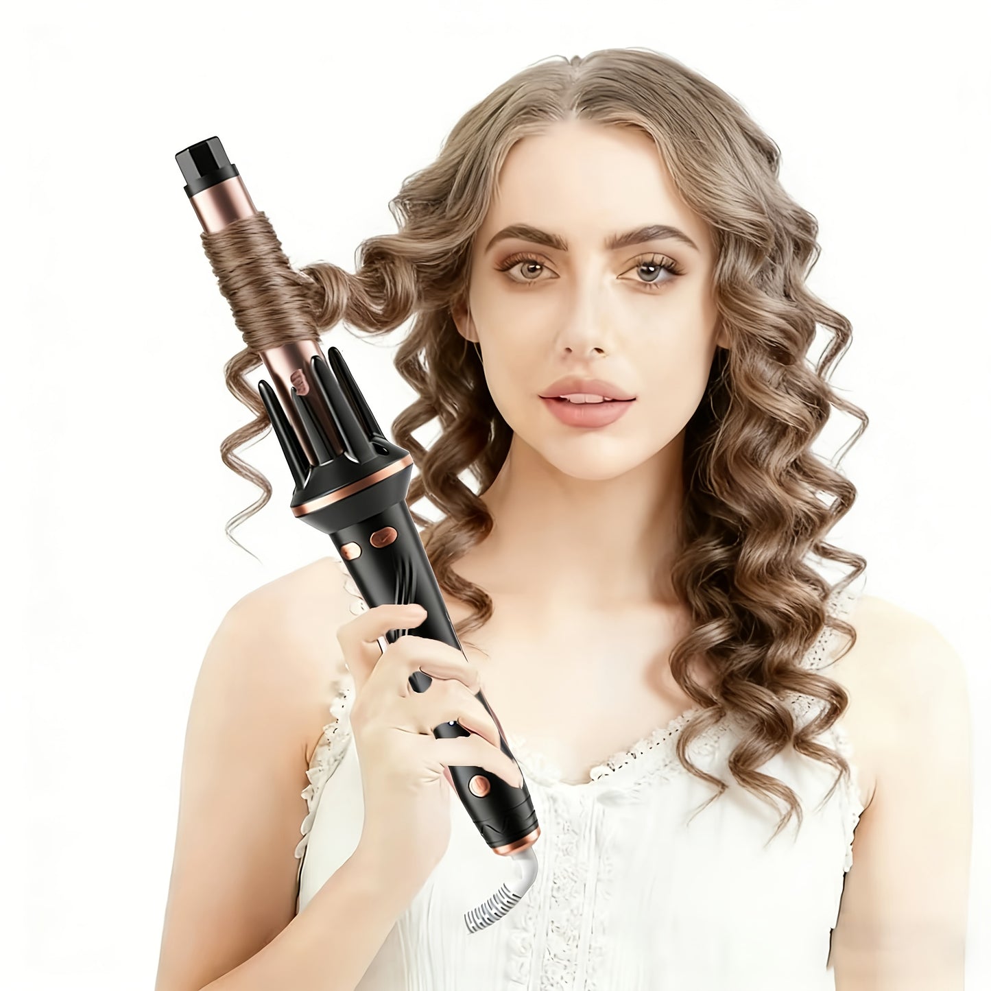 Salon Quality Automatic Curling Iron With Thermostatic Control