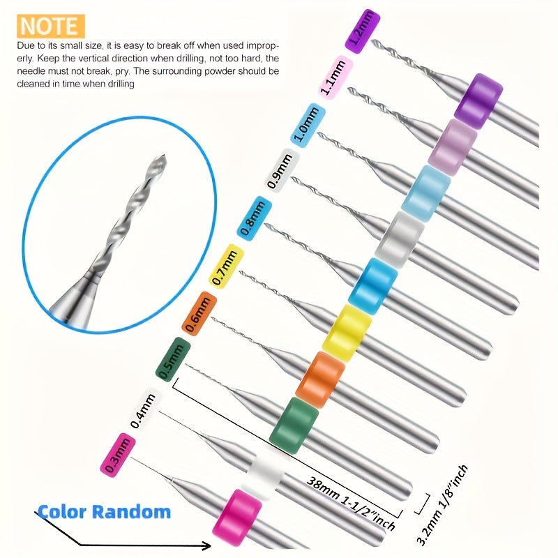 60Pcs Alloy Needle Vise Hand Drill Set With Mini Twist Drill Bits For Jewelry Crafts Woodworking