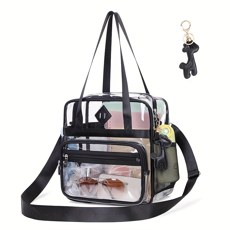 PIG PIG GIRL PVC Shoulder Bag High Capacity Crossbody