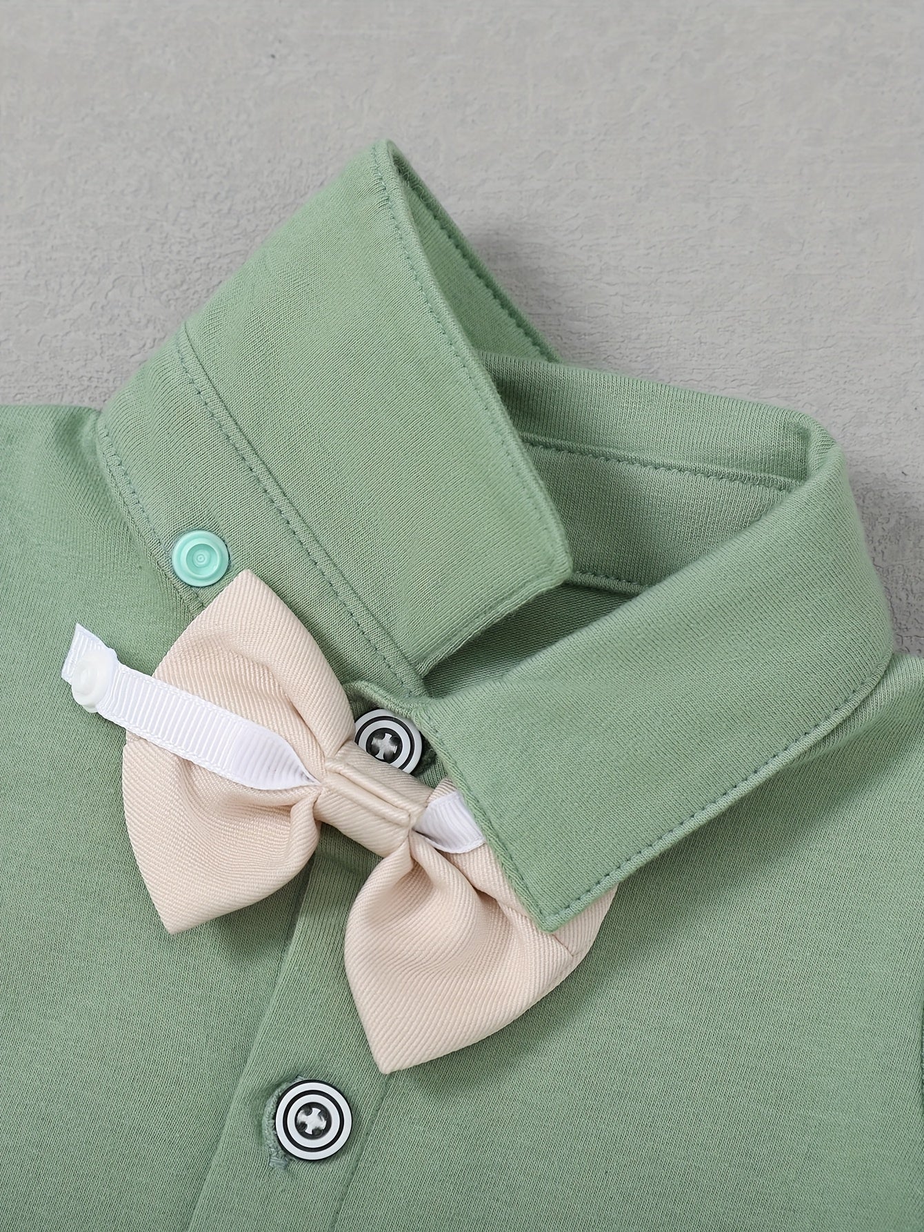 Baby Boy Formalwear Suit Set Shirt Bow Tie Vest Pants