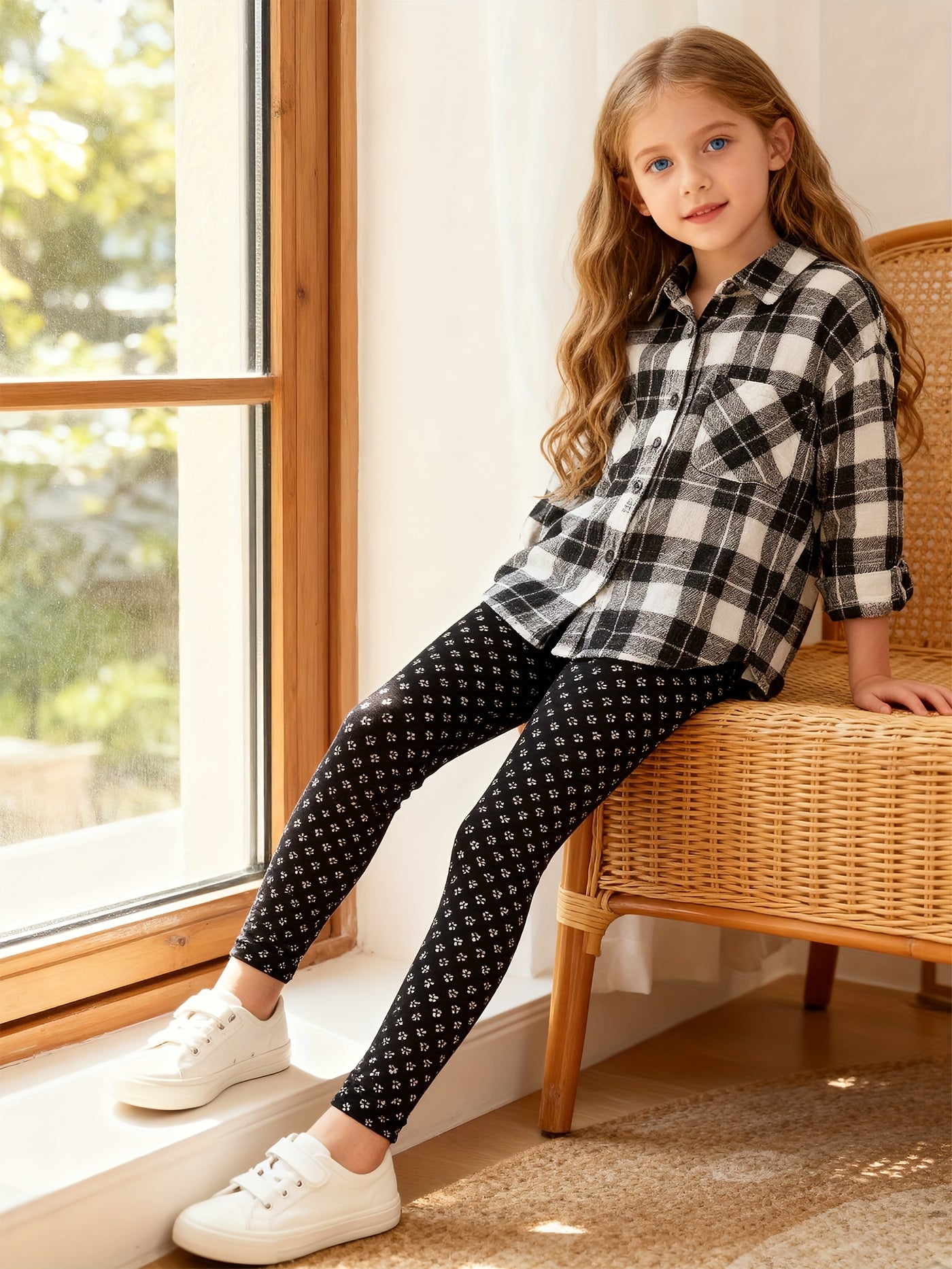 5 Pack Girls Ultra Soft Stretch Leggings With Assorted Prints Cows Unicorns Princesses Dancers Cropped Length For Dance