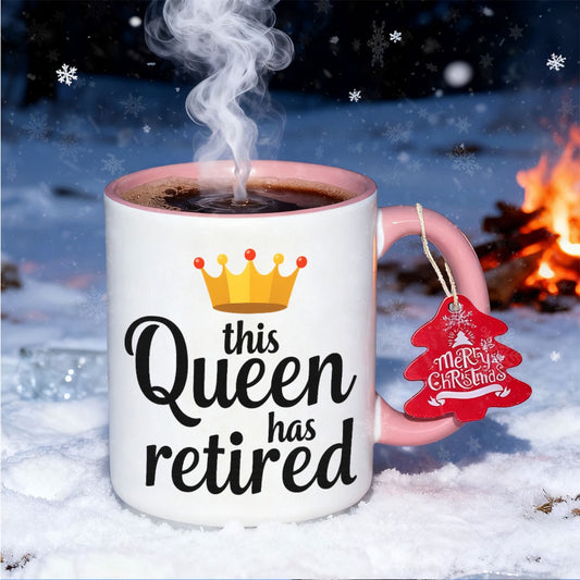 1pc Mug with Elegant Handle & Smooth Edges - Dishwasher Coffee Tea Cup, 11oz Hot/Cold Drink for Office,, Gifts (,) - & for Memorable Friendship Present