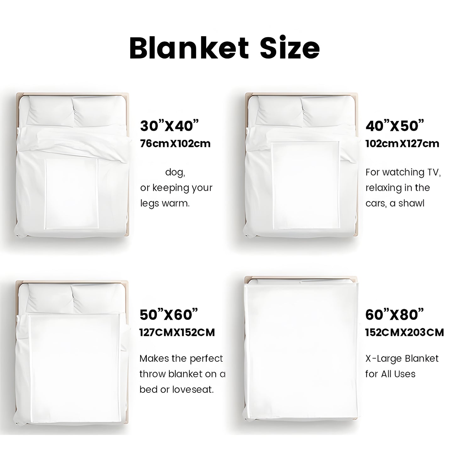 Personalized Name Throw Blanket - Extra Large or Standard - Soft & Breathable Flannel - All-Season Luxury - Bold Lettering (Pink, Blue, Purple, Red, Turquoise, Black, White, Grey, Beige) - Ideal Gift for Women, Girls, Boys -