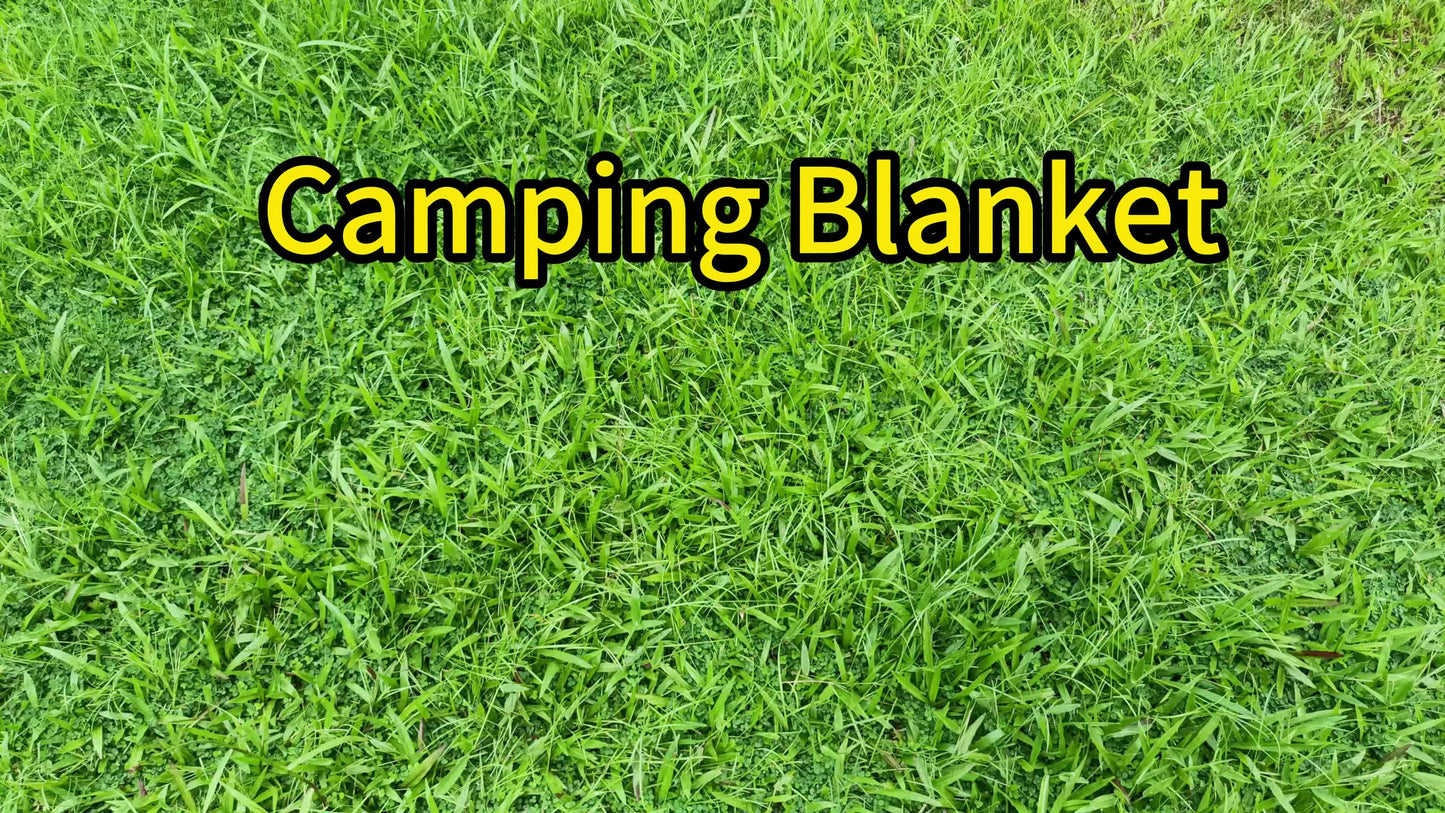Outdoor Camping Puffy Blanket Foldable, Lightweight And Warm | Suitable For Outdoor, Car, Sofa, Travel, Stadium, Festival, Beach, Hammock | Camping Gear And Equipment, Car Accessories, Camping Must Haves Blankets, Local Wareh