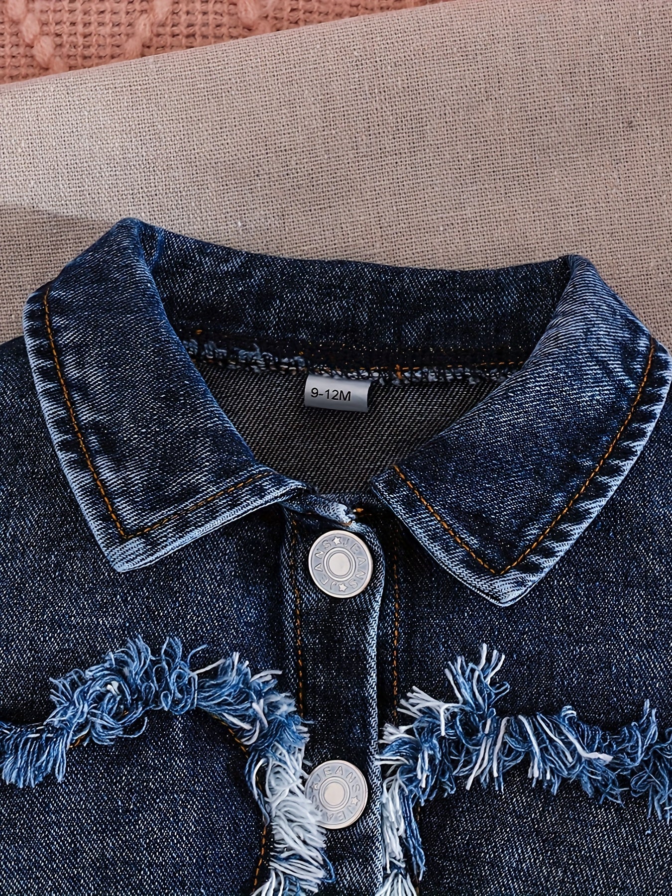 2pcs Toddler Girl Outfit | Stylish Blue Denim Jacket & Adorable Bow Skirt Set | Cozy Jacket with Button Front, Soft Flowy Skirt for Fall Birthday Party, Photoshoot, Casual Wear - Machine Washable Toddler Ensemble, Perfect for