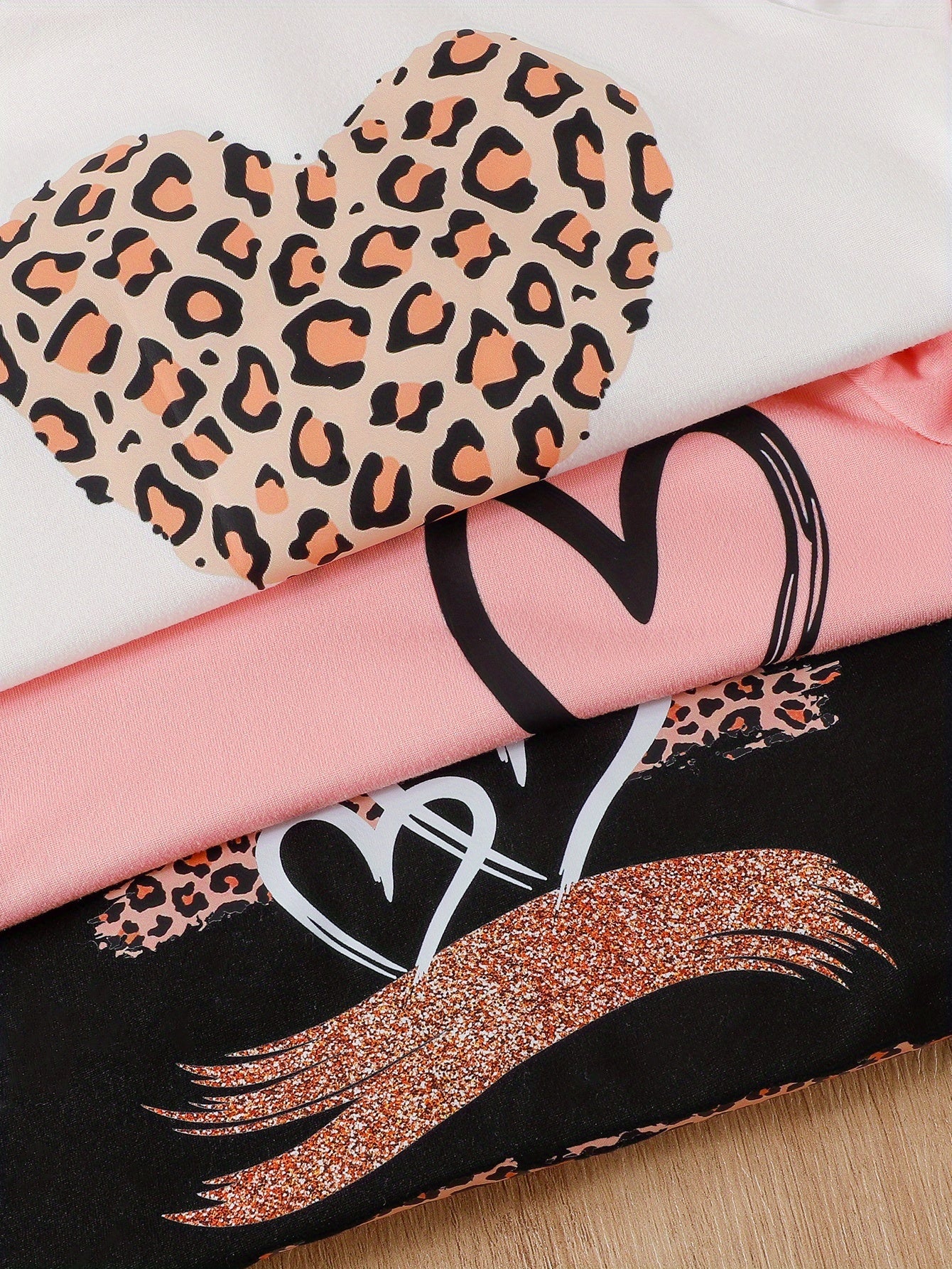 6pcs Sweatsuits For Baby Girls, Trendy Oversize Hoodies Sweatshirts Fall Fashion Pullover Sweaters Winter Clothes, Baby Girl Clothes Fall Winter Outfit Long Sleeve Toddler Infant Track Suits Set, for Outdoor