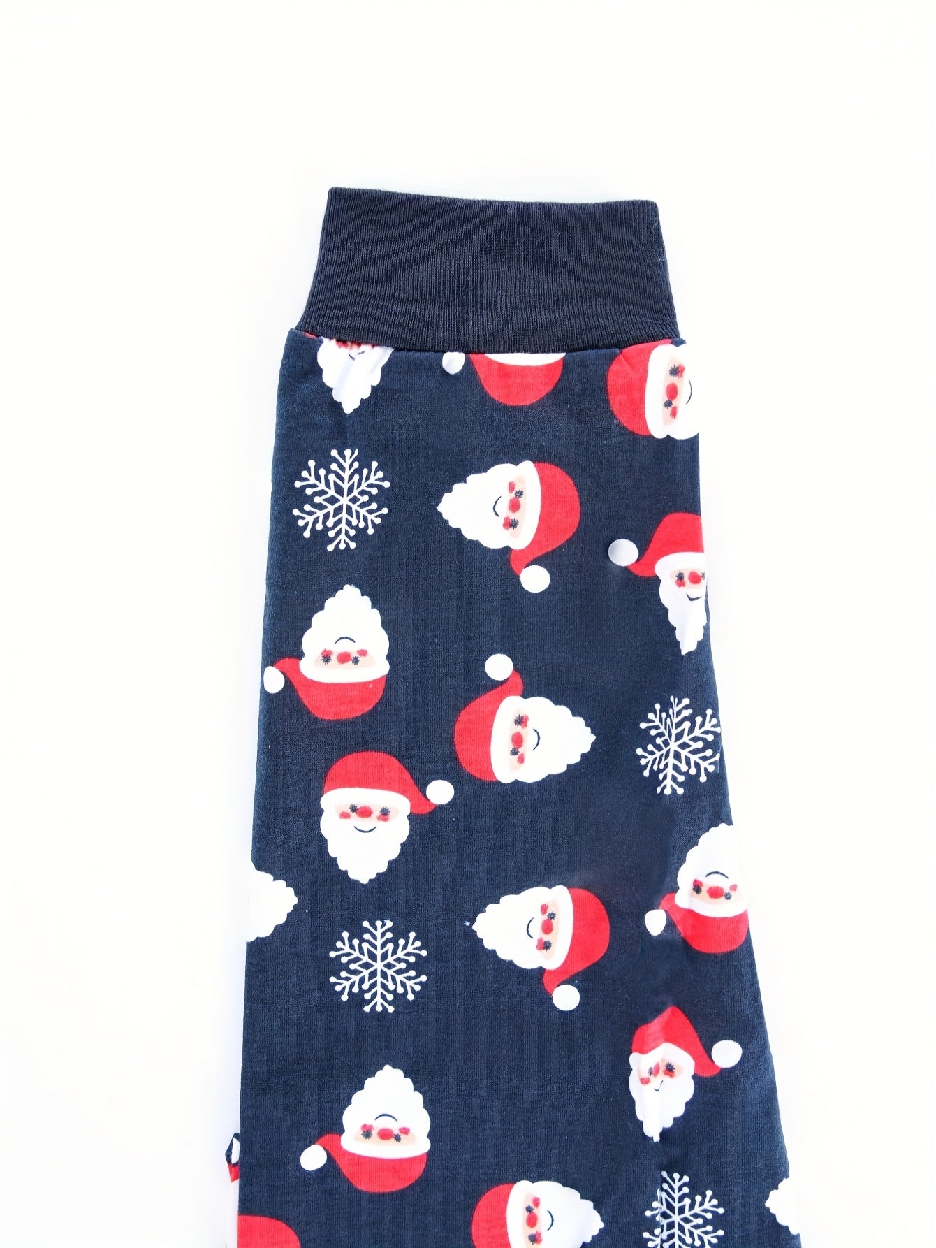 2-Pack Family Matching Christmas Pajamas Set, Santa And Tree Print Long Sleeve Nightwear Set for Men, Kids Family Pjs, Holiday Party Pajamas