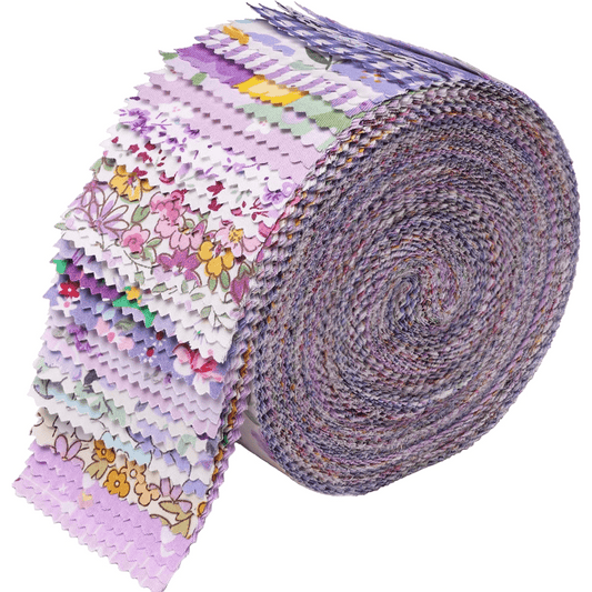 Cotton Jelly Roll Fabric Strips For Quilting Precuts Bundle