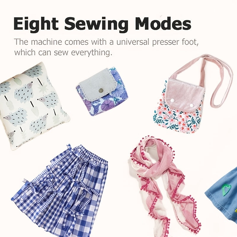 POOLIN EOC02RE Electronic Sewing Machine With 293 Stitches