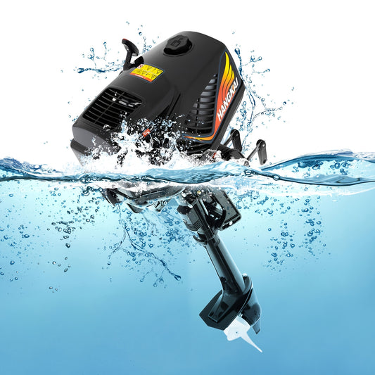 3.6 HP Two-Stroke Marine Engine Components Boat Engine Outboard Motor Mounting Bracket High-Performance Marine Parts Kit for Recreational Boating and Fishing