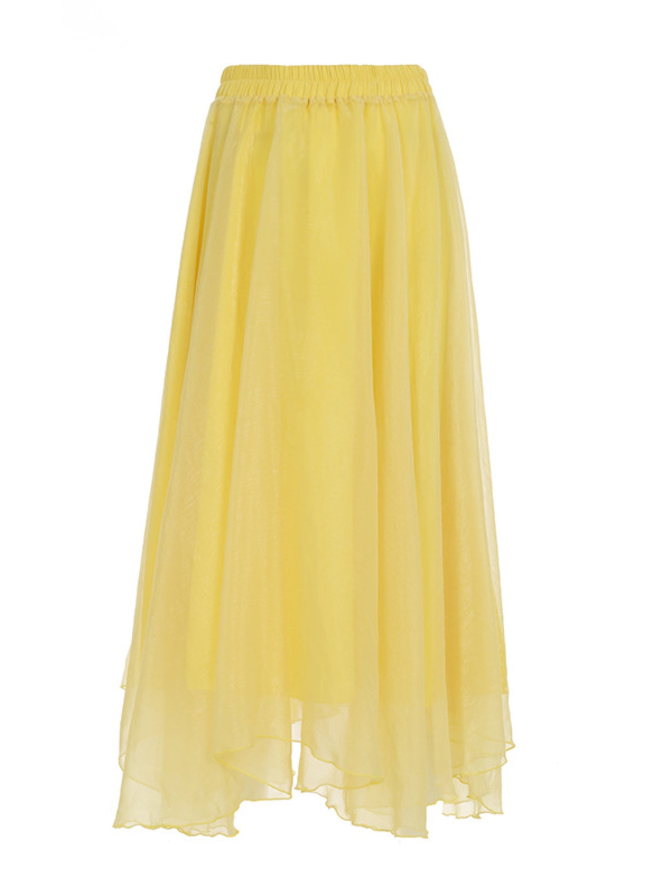 Scacto Women'S Elegant French Chic Camisole Midi Dress | Soft Fabric Classic Fit with Irregular V-Neck and Floral Print, Trendy High Waist Mesh Patchwork Design, Perfect for Spring Summer Weekend Errands and Casual Friday, Li