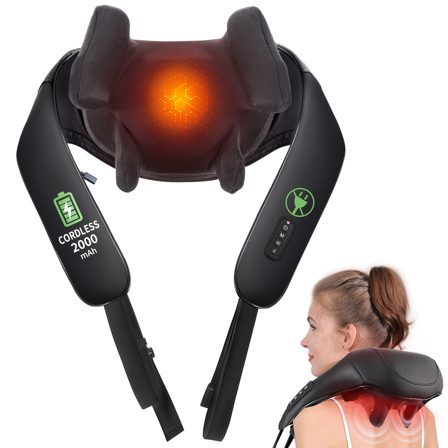 Shoulder And Neck Massager, Full Body Massage For Shoulder, Waist, Back, Leg, Gift For Family, Lover, Friend