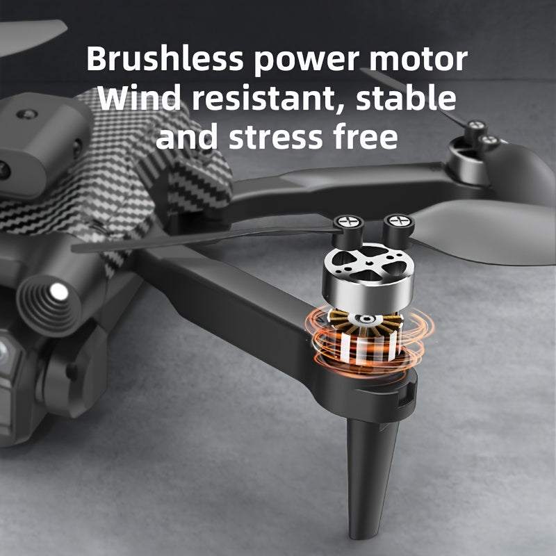 Three-camera Drone, Foldable Remote-controlled Drone, Remote-controlled Toy, Easy to Operate, Suitable for Beginners, Gift for Men, Indoor and Outdoor Drone for Christmas And Halloween, Drone with Screen Remote Control, Indoo